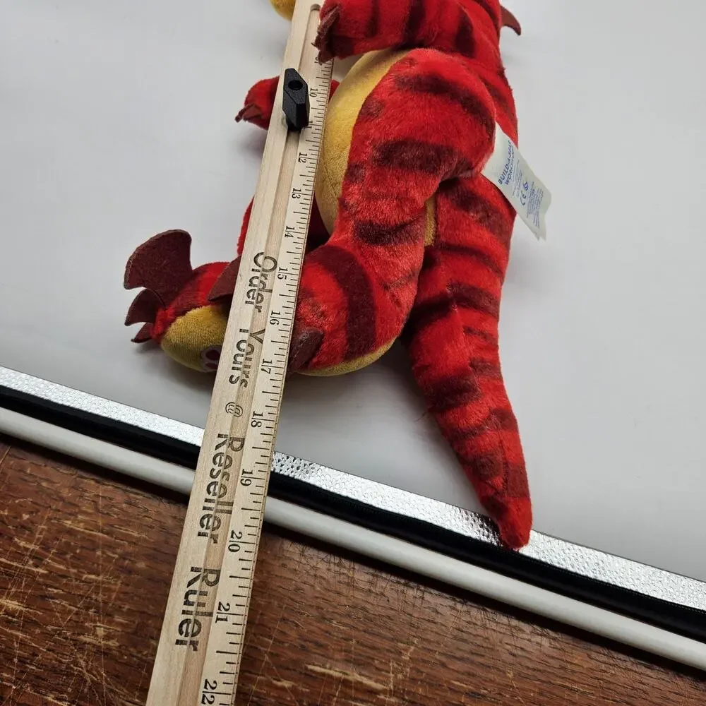 Build-A-Bear Workshop‎ Red T-Rex Dinosaur Plush Stuffed Animal Toy BAB